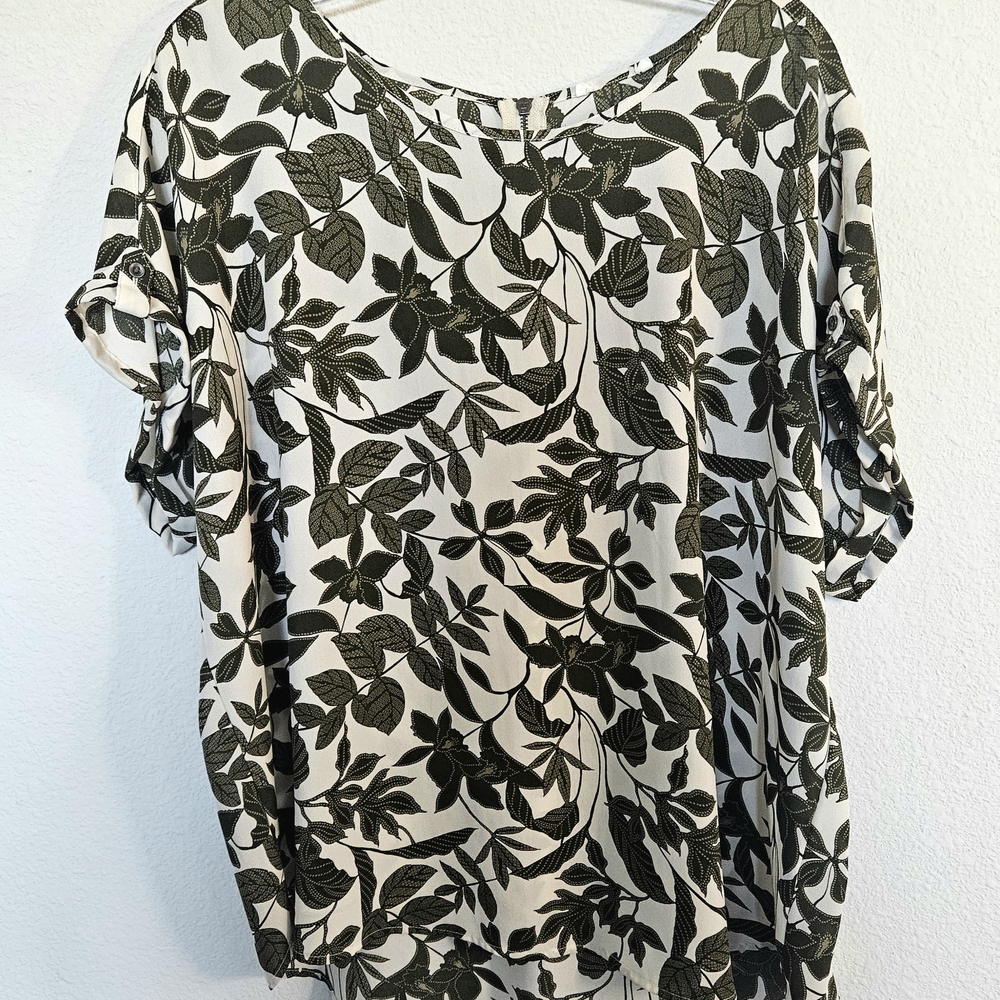 Floral Print Women's Top